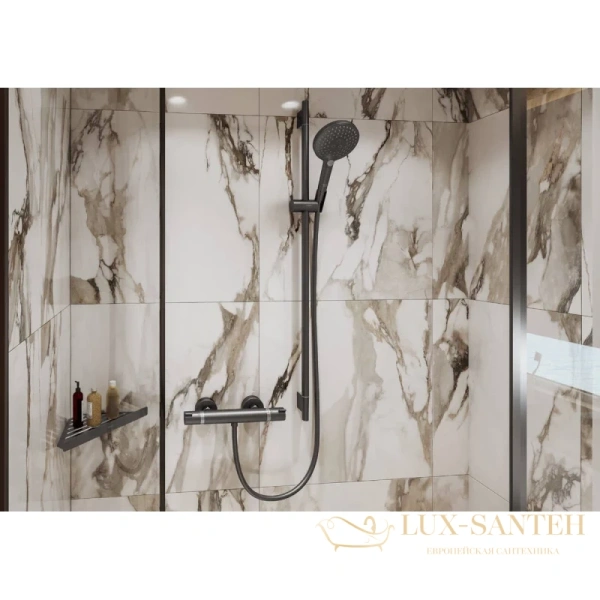 душевая лейка hansgrohe raindance select s 26530340 шлифованный черный хром