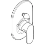 смеситель для ванны c душем hansgrohe rebris s 72449670, черный матовый