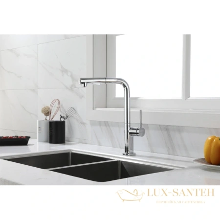 смеситель paulmark neo ne214419-cr для кухни, хром