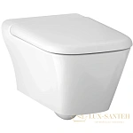 Чаша подвесного унитаза Geberit myDay 201460600 безободковая, белый