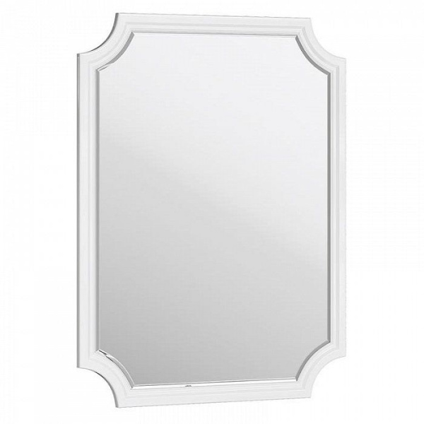 зеркало aqwella ladonna-70, lad0207w, цвет белый
