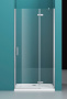 душевая дверь belbagno kraft kraft-b-12-60/60-c-cr-r 120 см профиль хром, стекло прозрачное 