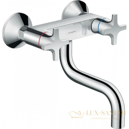 смеситель для кухни hansgrohe logis classic 71287000
