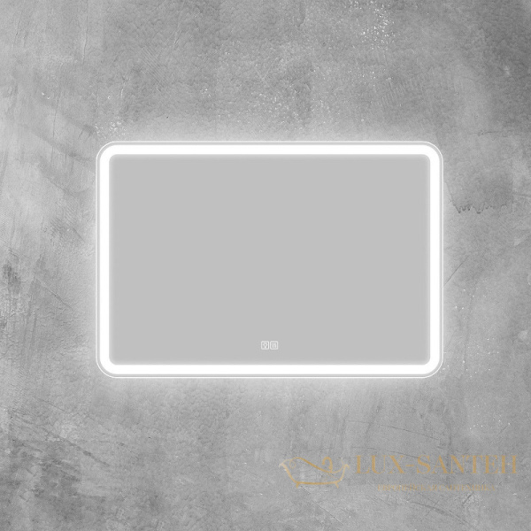 зеркало belbagno marino spc-mar-900-600-led-tch-warm 90 см с подсветкой, с подогревом, с сенсорным выключателем