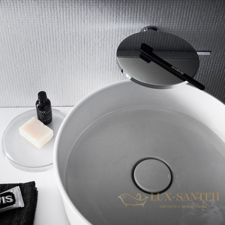 раковина laufen kartell by 8.1233.1.400.112.1 накладная 42 см, белый глянцевый 