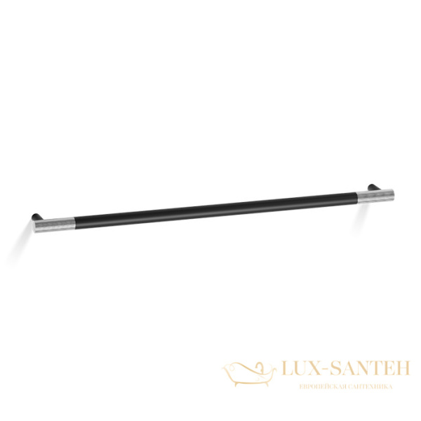 полотенцедержатель decor walther club hte60 0855560 60 см, хром/черный матовый