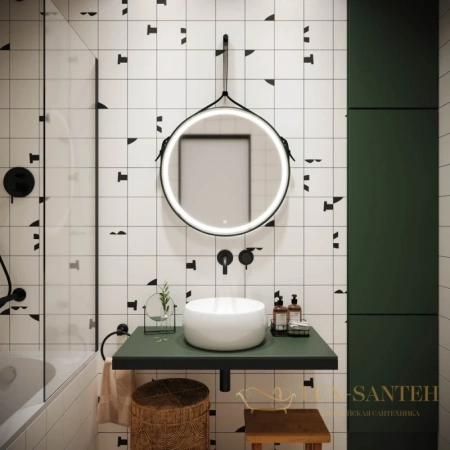 зеркало sancos dames da650 65х65 см