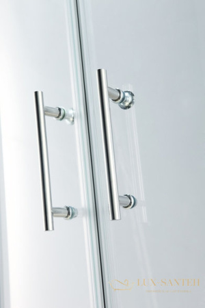 душевой уголок cezares momento momento-a-2-90-c-cr 90х90 профиль хром, стекло прозрачное