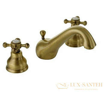 смеситель для раковины, nicolazzi nuova brenta, 2508bz, с донным клапаном, бронза