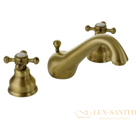 смеситель для раковины, nicolazzi nuova brenta, 2508bz, с донным клапаном, бронза