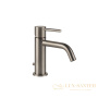 смеситель для раковины с донным клапаном gessi emporio via tortona 18601.149, finox brushed nickel