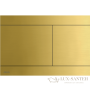 кнопка управления alcaplast flat, fun-brass, металл–латунь