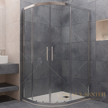 душевой уголок rgw passage 41086192-11 pa-61 120х90, профиль хром, стекло прозрачное