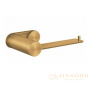 бумагодержатель gessi 316 accessories 54749.727, brushed brass pvd
