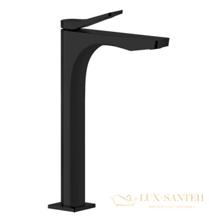 смеситель для раковины высокий gessi rilievo 59004.299, black xl
