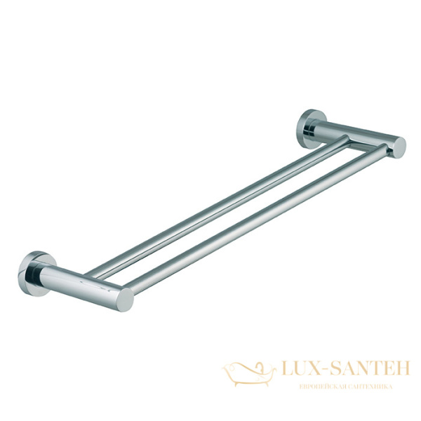 полотенцедержатель-двойной 60 см fima carlo frattini rotola, f6001/60cr, хром