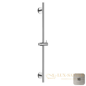 душевая штанга almar sliding rails e087075.nb, никель брашированный