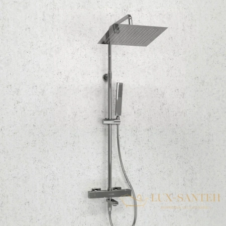 душевая система wasserkraft a199.118.103.010.ch thermo 300 мм, хром