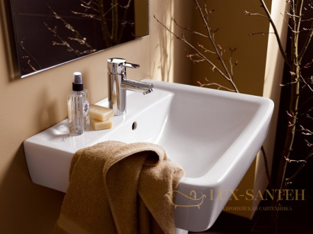 раковина geberit renova plan 222255000 550х440 мм, белый