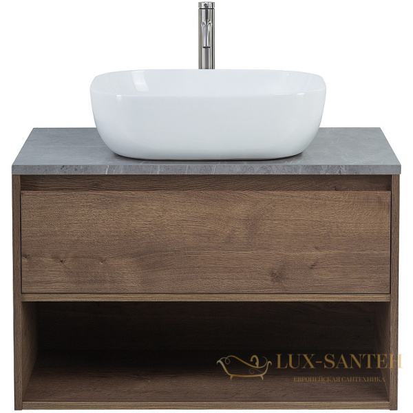 тумба под раковину belbagno kraft kraft-1000-1c-so-rt 100 см подвесная, rovere tabacco