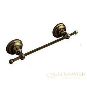 nicolazzi accessori, 1483db, полотенцедержатель 30 см, подвесной, цвет темная бронза