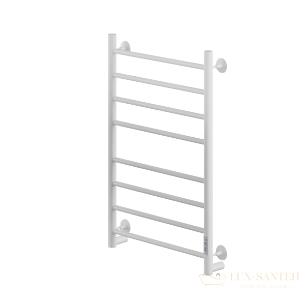 полотенцесушитель электрический кабельный ника way-2 80/50 ral9016 белый матовый u