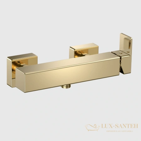 смеситель для душа aquame savona aqm6813gg, золото