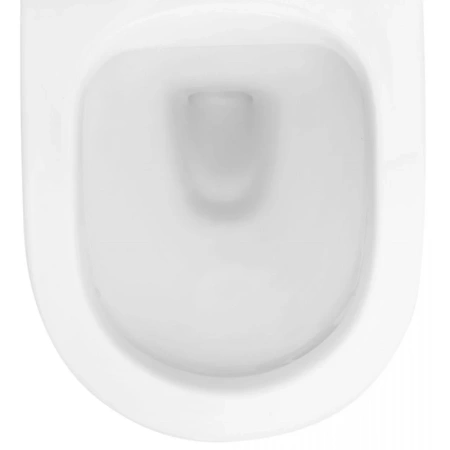 подвесной безободковый унитаз rea carlo mini rea-c2760 с сиденьем микролифт, белый