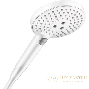 душевая лейка hansgrohe raindance select s 26531700 ecosmart, матовая белая