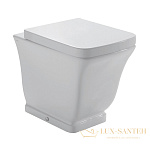 Унитаз приставной GLOBO Relais, RE001.BI, 56*36*h43см, слив в стену, с креплением, цвет белый