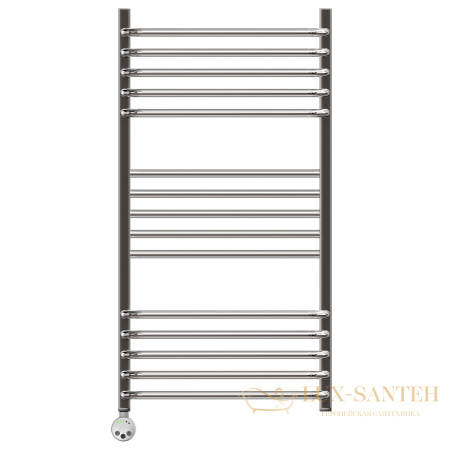 полотенцесушитель 500x1000 электрический point омега pn90150se п15 левый/правый, хром