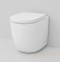 унитаз напольный artceram file 2.0 flv005 01 30 безободковый, белый глянцевый