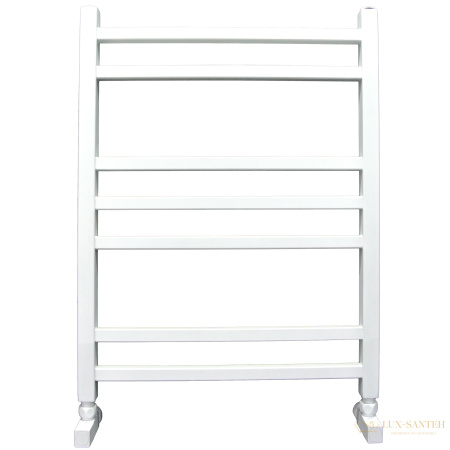 полотенцесушитель ника modern лм-5 60/50 ral9016 белый матовый с вентилями, комплект люкс