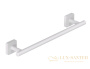 полотенцедержатель 300 мм, kludi vela s, 2596253, белый матовый