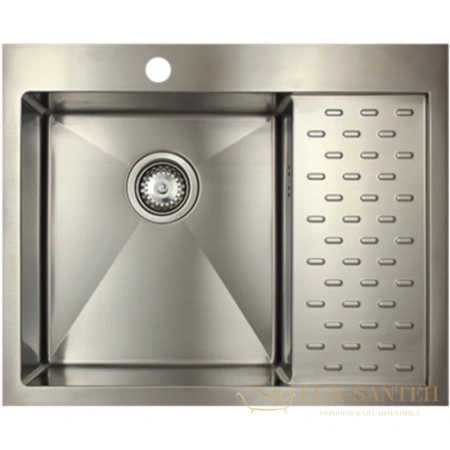 кухонная мойка seaman eco marino smb-6351prs.a, нержавеющая сталь