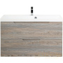 тумба под раковину belbagno vittoria vittoria-1000-2c-so-pino-p 100 см подвесная, pino
