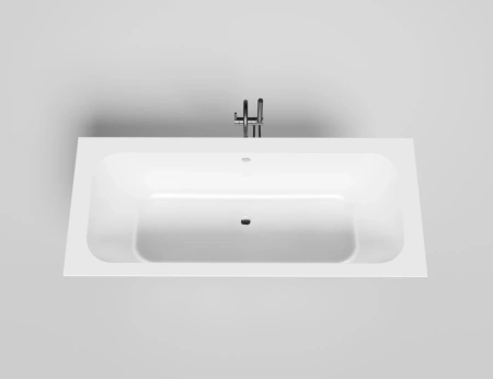 ванна salini orlanda axis 103221m s-stone 190.5x80 см, белый