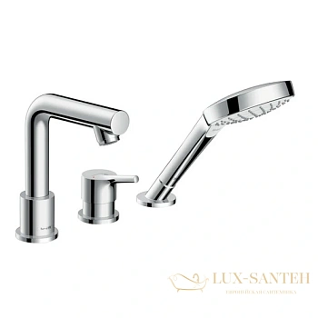 смеситель на борт ванны hansgrohe talis s 72416000, хром