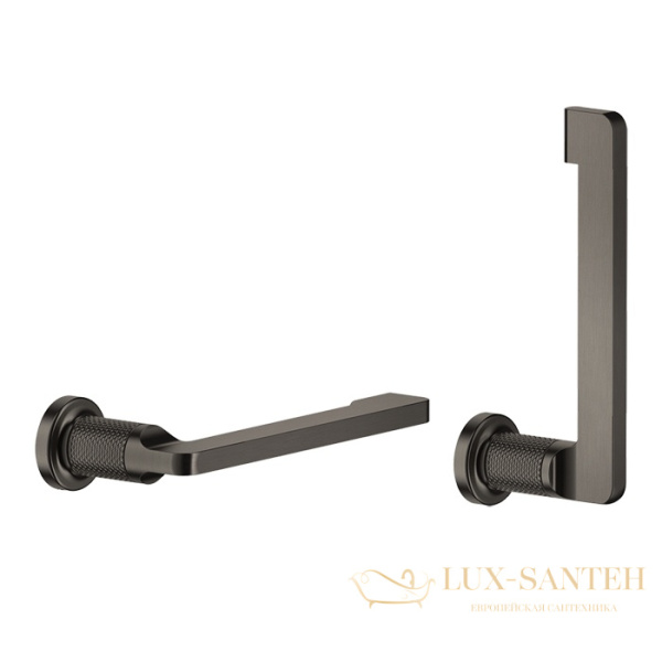бумагодержатель gessi inciso 58455.299, black xl