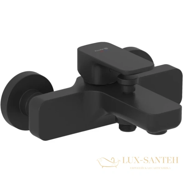 смеситель kludi renon 426913975 для ванны, черный матовый