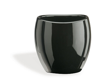 стакан керамический stil haus zefiro 653(ne) настольный, черная керамика