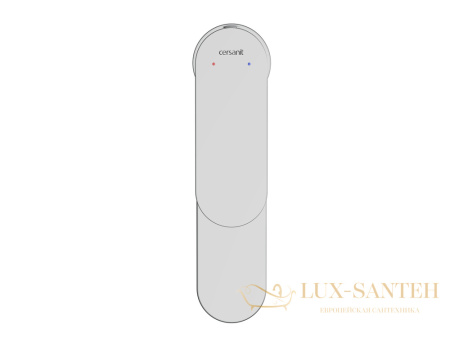 смеситель для раковины cersanit elio 63044, хром