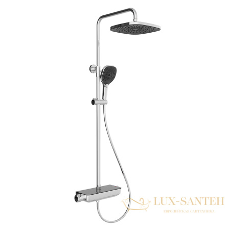 душевая система термостатическая для душа aqueduto chuva chu0300, хром