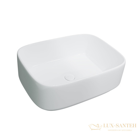 раковина накладная charus torello 700-052w, 400*300*140 мм, белый глянцевый