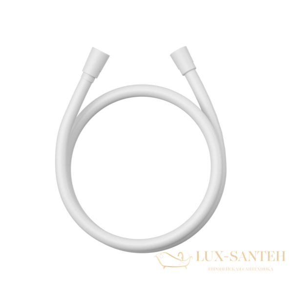 душевой шланг kludi  suparaflex 125 см 6107153-00, белый матовый