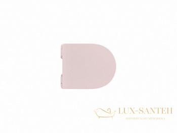 сиденье для унитаза scarabeo moon 5530/b 54, antique pink