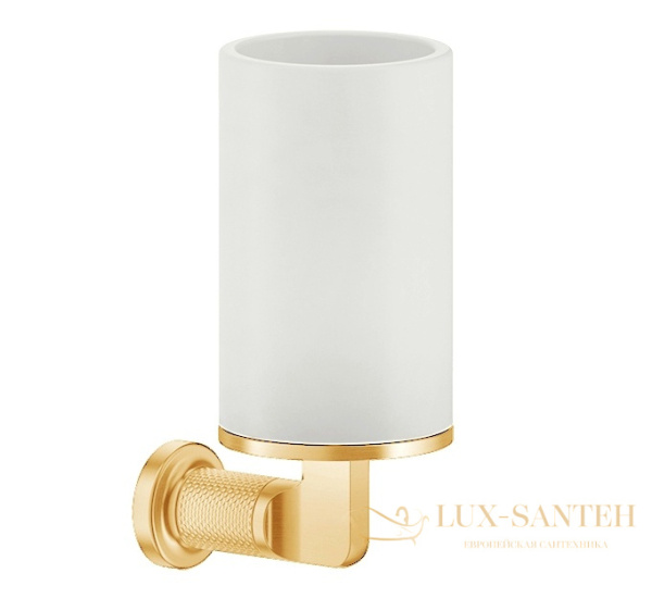 стакан gessi inciso 58507.246, gold pvd/белый