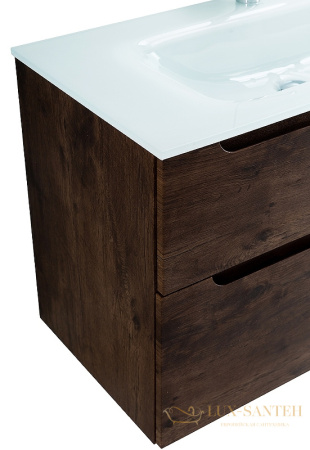 тумба под раковину belbagno etna-h60 etna-h60-800-2c-so-rw-p 80 см подвесная, rovere moro