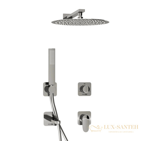 душевая система встраиваемая для ванны 248 мм wasserkraft weida a3151.269.270.090.116.271.087.103, хром