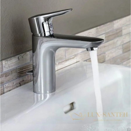 смеситель для раковины kludi objekta 322600575 с донным клапаном, хром